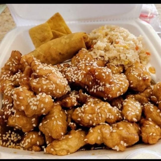 Sesame Chicken special.