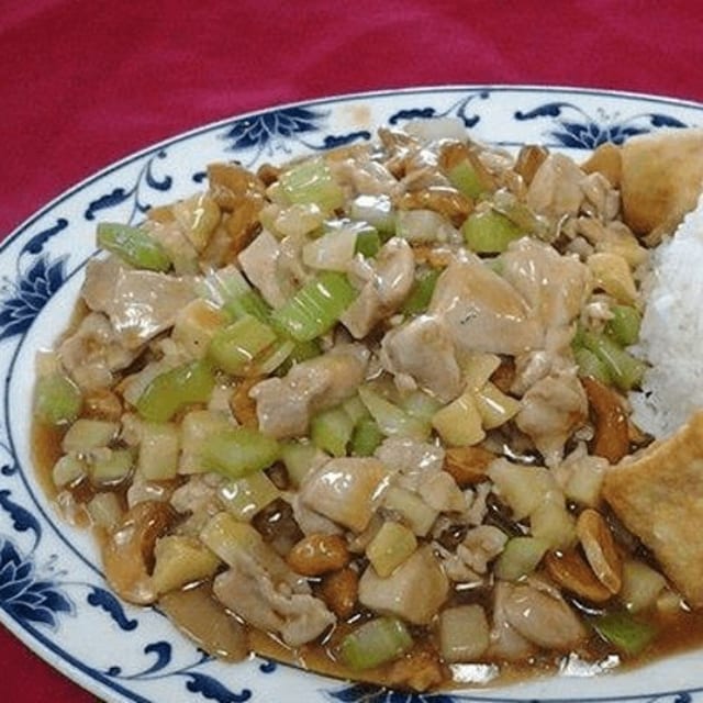 Cashew Chicken.