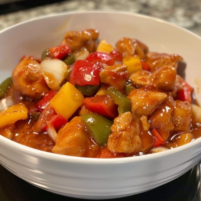 Sweet & Sour Pork special.