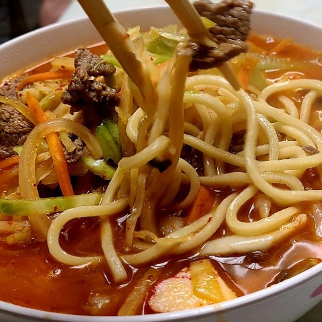 Seafood Noodle Soup.