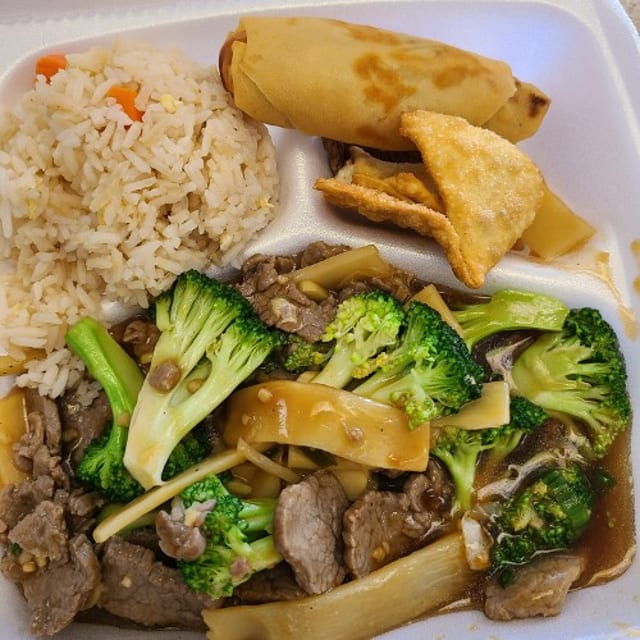 Broccoli Beef special.
