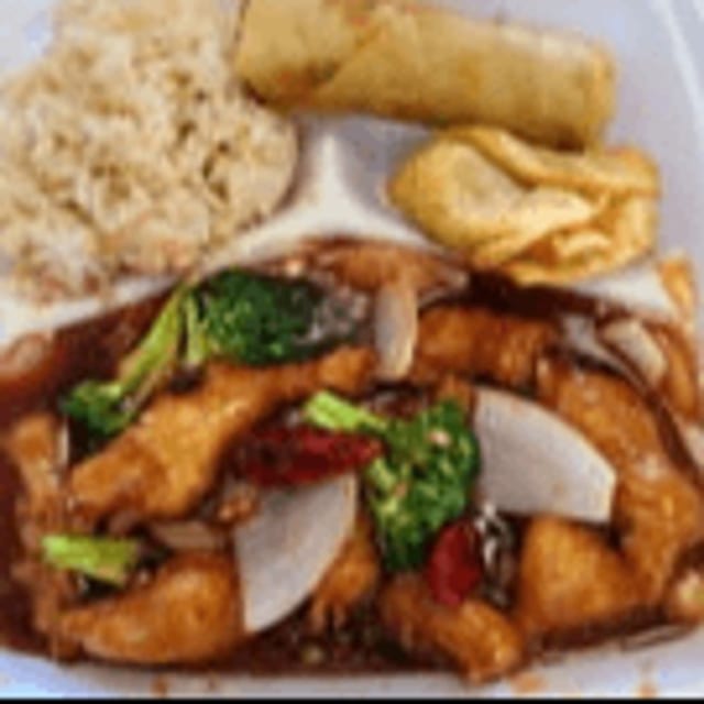 Empress Chicken special.