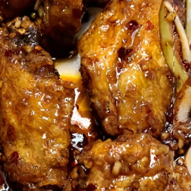 Spicy Hot wings 6 pcs.