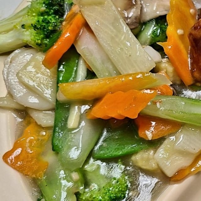 Mixed Vegetables (Quart size serve with rice only).
